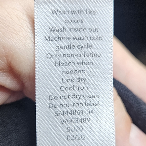 Athleta Daily Tee Black Short Sleeve Super Soft size Large - Picture 6 of 6